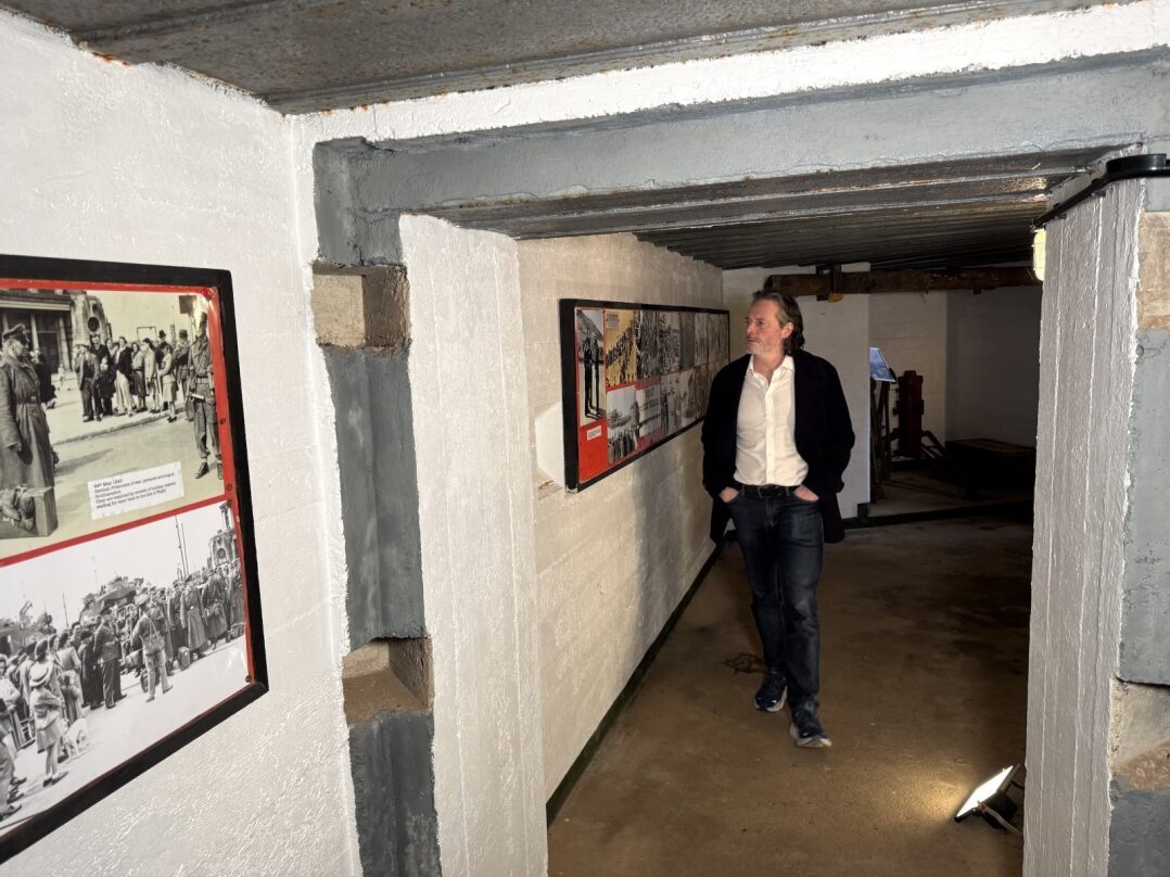 Screening at The Poly, Falmouth: Artist Piers Secunda unveils hidden history of Alderney in new feature film released by Wild Dogs 2025, bringing a new light to the atrocious acts committed by Nazi’s on British soil during World War 2.