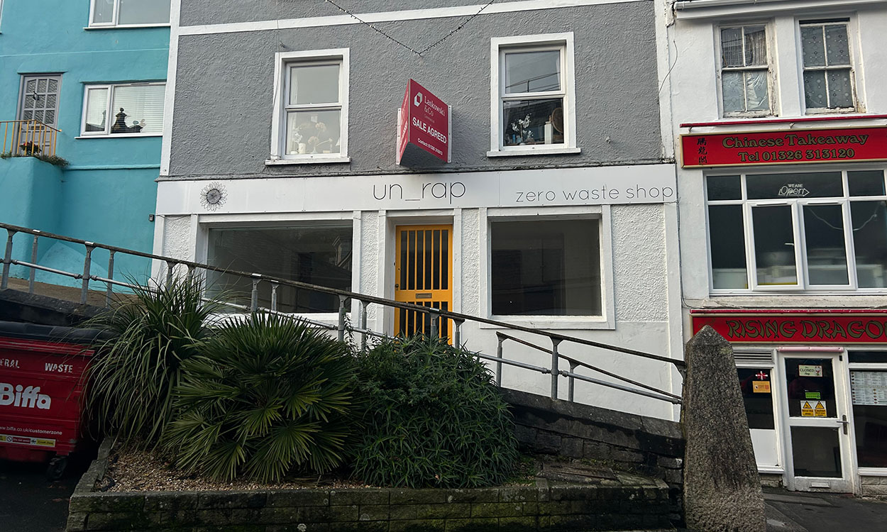 Falmouth shop closes due to ‘stress of finances’